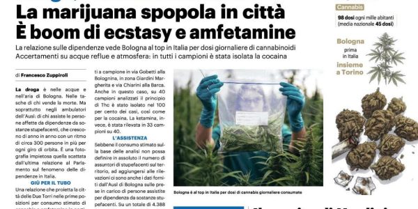 La mappa della droga a Bologna